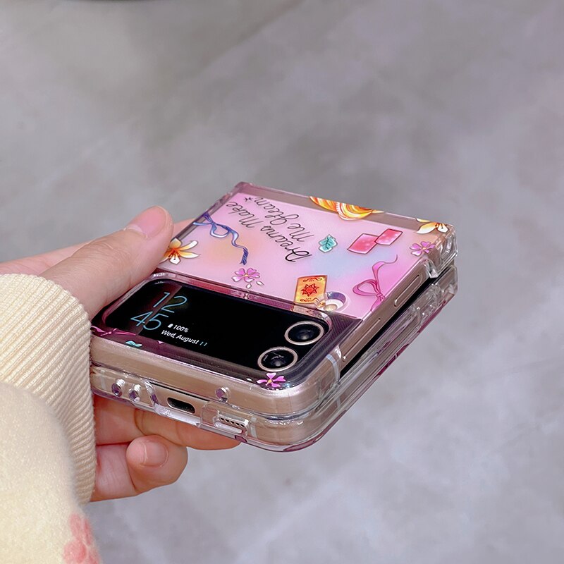 Cute Cartoon Phone Case For Galaxy Z Flip