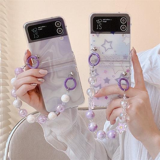 Korean Cute Star Phone Case For Z Flip
