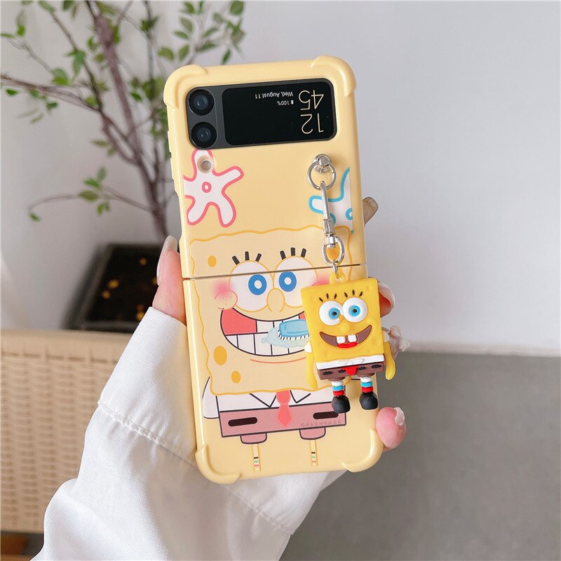 Cute spongebob Case For Samsung Galaxy Z Flip