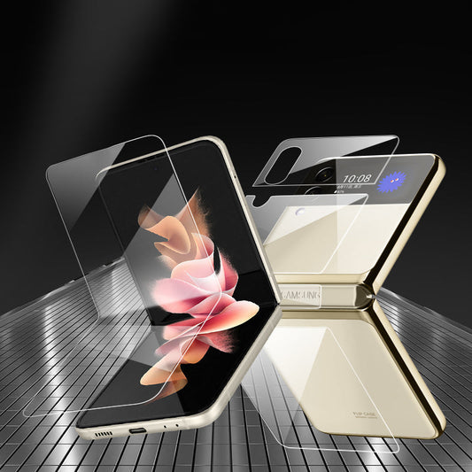 3 IN 1 Protective Film For Galaxy Z Flip Front & Back